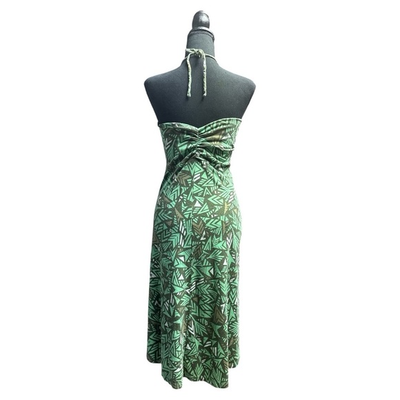 Patagonia Green Halter Neck Dress Size Medium - Picture 3 of 10